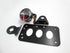 Stop calavera para motos con Letrero portaplaca lateral